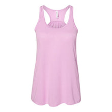 Load image into Gallery viewer, Rainbow Summer Vibes Flowy Racerback Tank