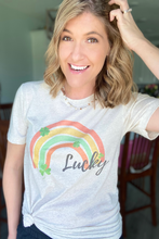 Load image into Gallery viewer, Lucky Rainbow Tee