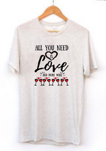 Load image into Gallery viewer, "All you need is love and wine" Tee