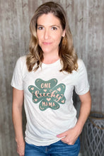 Load image into Gallery viewer, One Lucky Mama Tee