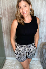 Load image into Gallery viewer, Ribbed Knit Ruffle Hem Tank