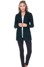 Load image into Gallery viewer, Ribbed Knit Pocket Cardigan
