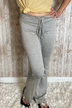 Load image into Gallery viewer, Soft Gray Drawstring Lounge Pants