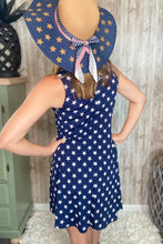 Load image into Gallery viewer, Seeing Stars Navy Pocket Dress