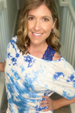 Load image into Gallery viewer, Tie Dye Wide Neck Top