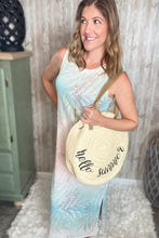 Load image into Gallery viewer, Tropical Palm Maxi Dress