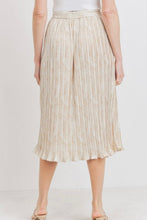 Load image into Gallery viewer, Tropical Tie Waist Pleated Skirt