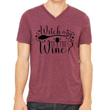 Load image into Gallery viewer, "Witch Way To The Wine?" Tee