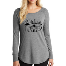 Load image into Gallery viewer, "Witch Way To The Wine?" Tee