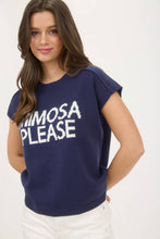 Load image into Gallery viewer, Mimosa Please Short Sleeve Sweater
