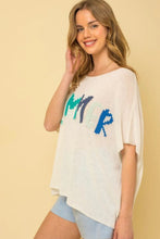 Load image into Gallery viewer, Summer Boxy Sweater Top
