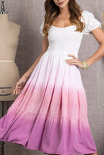 Load image into Gallery viewer, Berry Ombre Tiered Dress
