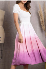 Load image into Gallery viewer, Berry Ombre Tiered Dress
