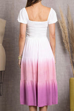 Load image into Gallery viewer, Berry Ombre Tiered Dress
