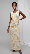 Load image into Gallery viewer, Front Twist Floral Maxi Dress
