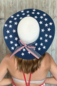 America the Beautiful Beach Hat