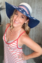 Load image into Gallery viewer, America the Beautiful Beach Hat
