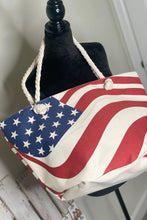 Load image into Gallery viewer, American Flag Tote Bag
