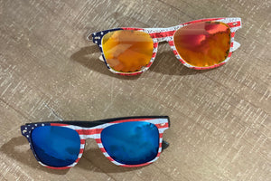 Americana Mirrored Lens Sunglasses