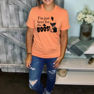 "I'm Just Here For The Boos!" Tee