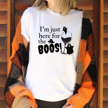 Load image into Gallery viewer, &quot;I&#39;m Just Here For The Boos!&quot; Tee
