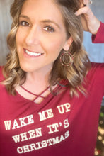 Load image into Gallery viewer, Burgundy &amp; Gold Orbit Earrings
