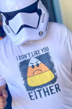 Load image into Gallery viewer, &quot;I Don&#39;t Like You Either&quot; Candy Corn T-Shirt
