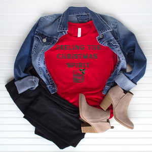 "Feeling the Christmas Spirit" T-shirt