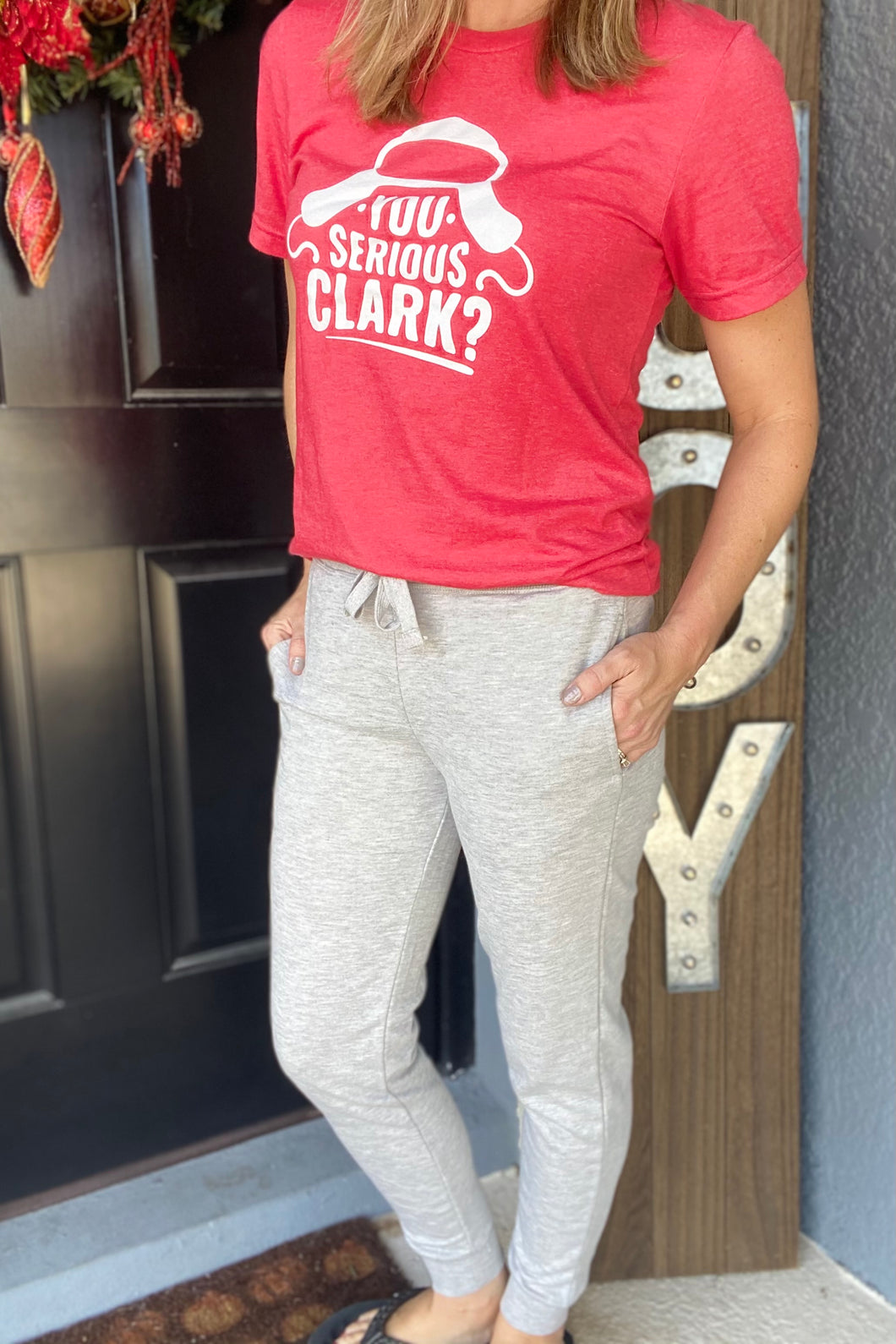 French Terry Skinny Joggers
