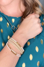 Load image into Gallery viewer, Golden Magnetic Bracelet Stack
