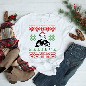 Ted Lasso "Believe" Christmas T-Shirt