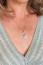 Load image into Gallery viewer, Life, Love, and Lucky Charm necklace
