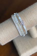 Load image into Gallery viewer, Lucky Clover Leather Wrap Bracelet
