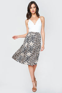 Luxe Leopard Skirt