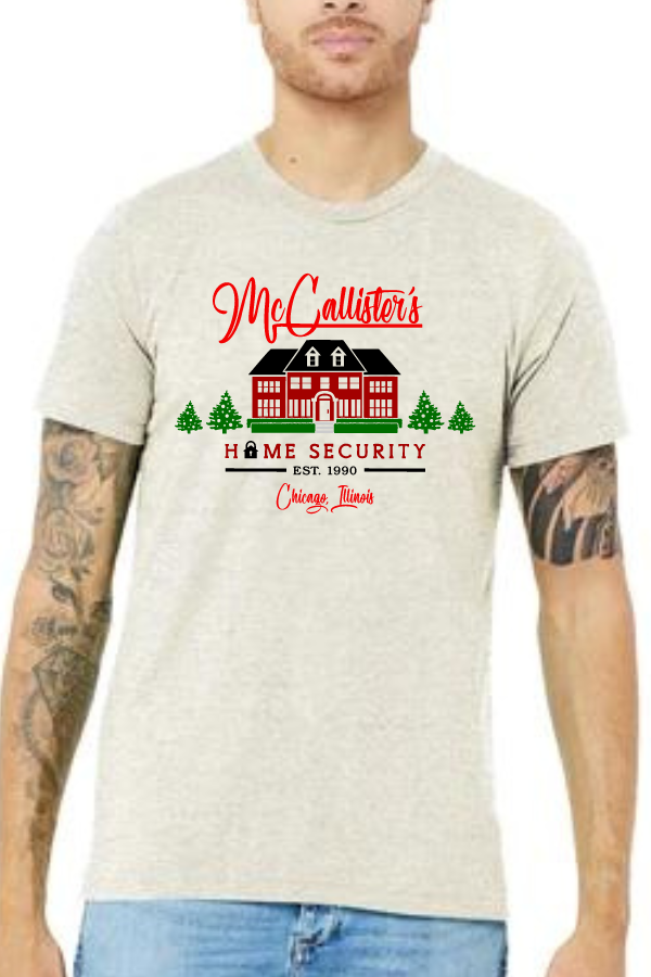 McCallister's Home Security t-shirt