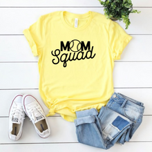 Load image into Gallery viewer, Baseball &quot;Mom Squad&quot; Tee
