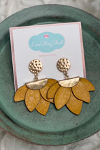 Load image into Gallery viewer, Mustard Blossom Earrings
