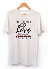 Load image into Gallery viewer, &quot;All you need is love and wine&quot; Tee
