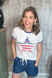 Patriotic Star Top