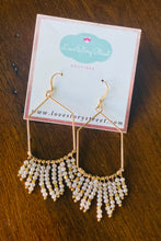 Load image into Gallery viewer, Pink Chandelier Earrings
