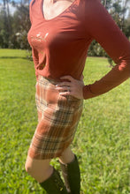 Load image into Gallery viewer, Cozy Plaid Pocket Skirt
