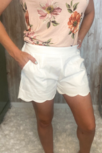 Load image into Gallery viewer, Scalloped Pocket Shorts
