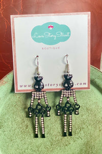 Spooky Skeleton Earrings