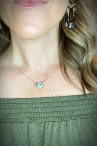 Spotted Marble Pendant