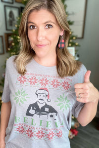 Ted Lasso "Believe" Christmas T-Shirt