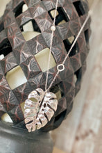 Load image into Gallery viewer, Tropical Leaf Pendant Necklace
