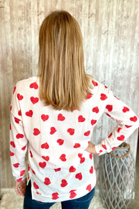 Heart on my Sleeve Pullover Top