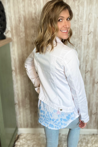 White Denim Jacket