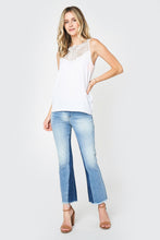 Load image into Gallery viewer, White Eyelet Sleeveless Top
