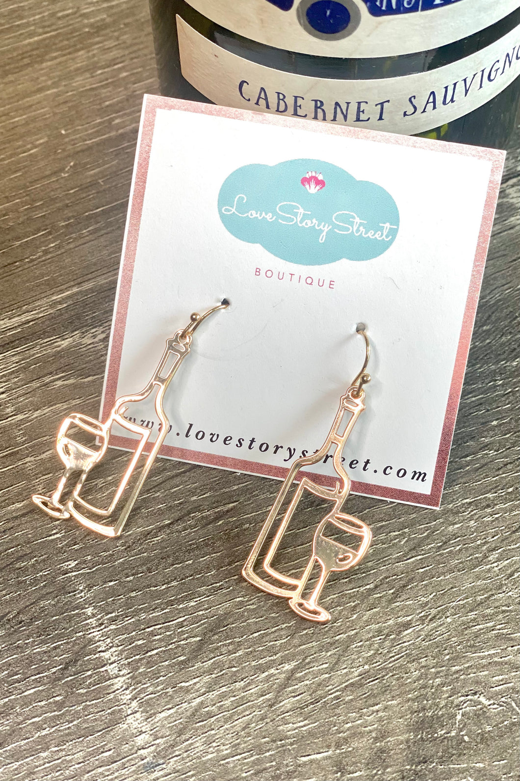 Golden Vino Earrings